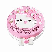 Hello Kitty-Torte 1 rund